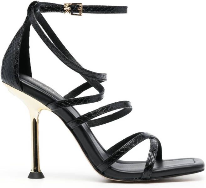 Michael Kors Rumi colour-block leather platform sneakers Orange - Picture 8