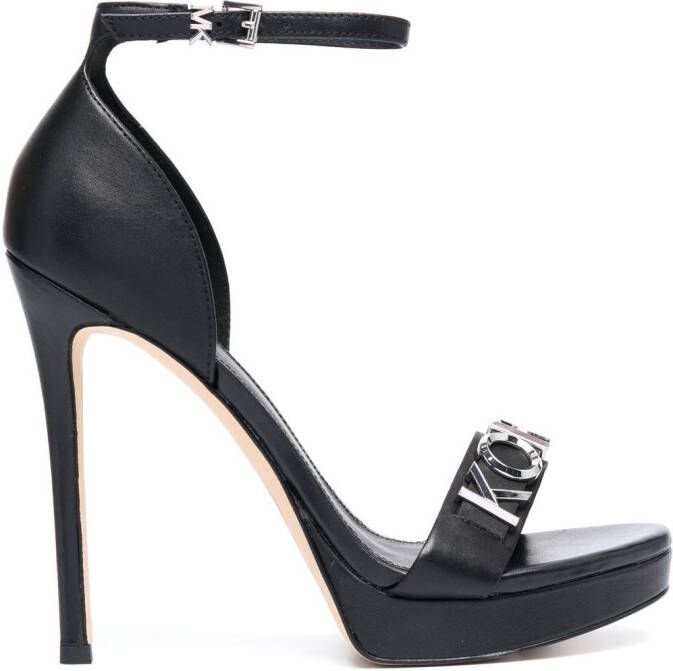 Michael Kors Rory 115mm wedge espadrilles Black