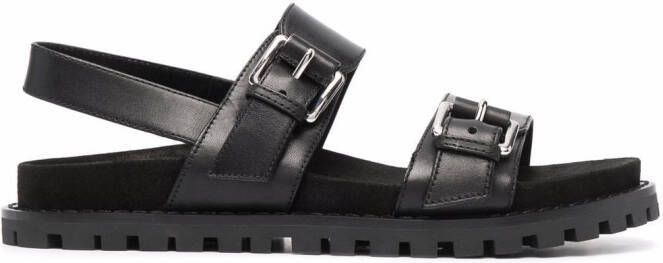 Michael Kors Haskell studded logo leather boots Black - Picture 2