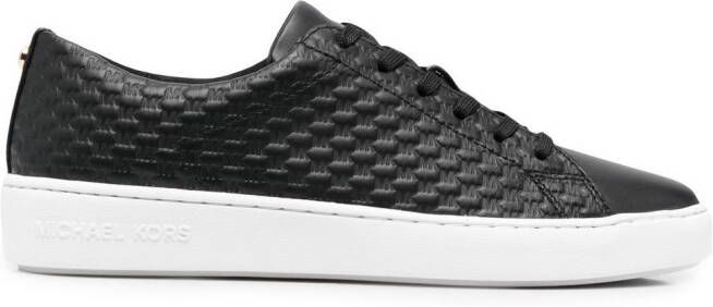 Michael Kors calf-leather logo-print ankle-boots Neutrals - Picture 7