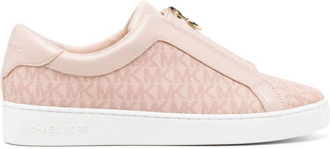 Michael Kors Keaton logo-print sneakers Pink