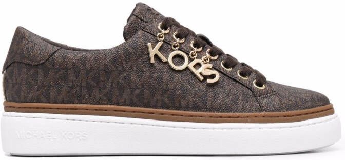 Michael Kors Milles logo-embellished sneakers Brown - Picture 2