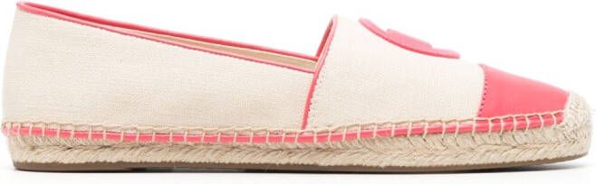 Michael Kors monogram-embroidered espadrilles Neutrals - Picture 2