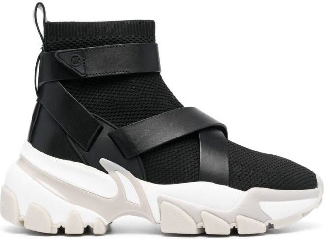 Michael Kors calf-leather logo-print ankle-boots Neutrals - Picture 8