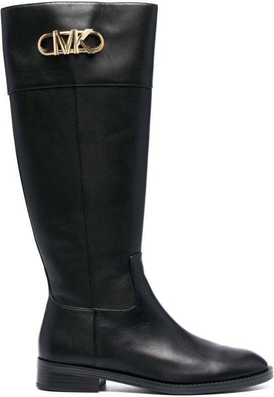 Michael Kors Parker logo-panelled ankle boots Black - Picture 2