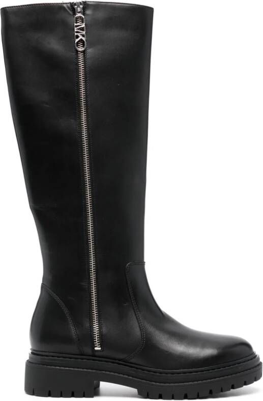 Michael Kors Rocco 75mm monogram-print loafers Black - Picture 2