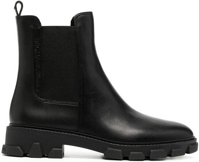 Michael Kors Ridley leather ankle boots Black
