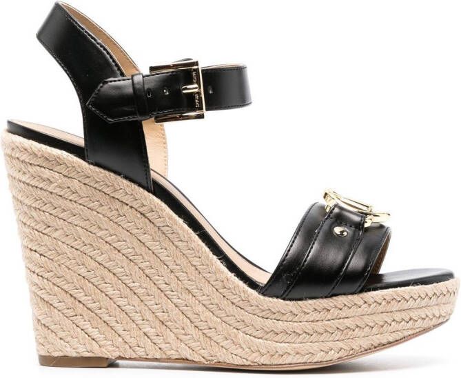 Michael Kors Rory 115mm wedge espadrilles Black - Picture 2