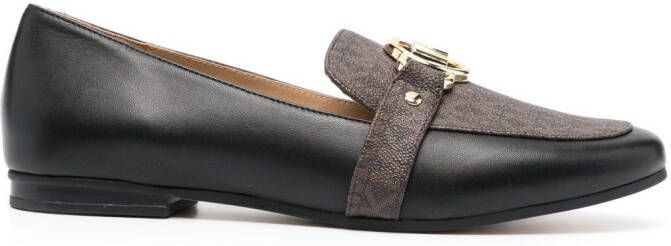Michael Kors Rory leather loafers Neutrals