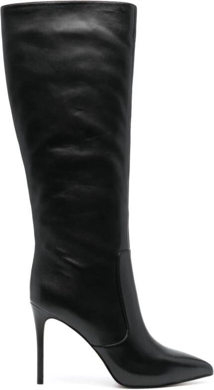 Michael Kors Rue 110mm knee-high leather boots Black