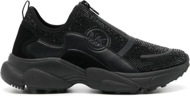Michael Kors Sami crystal-embellished sneakers Black - Picture 3