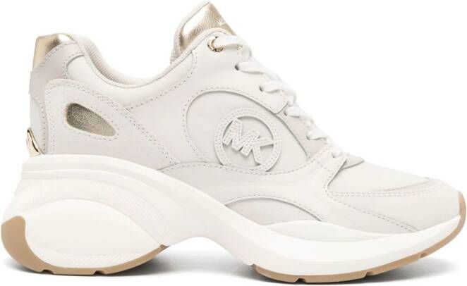 Michael Kors Zuma leather sneakers White