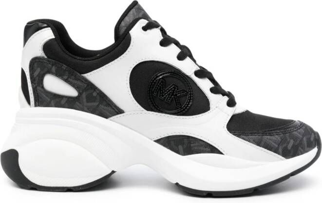 Michael Kors Keaton logo-print sneakers Neutrals - Picture 2