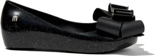 Mini Melissa Ultra Sweet bow-detail ballerinas Black