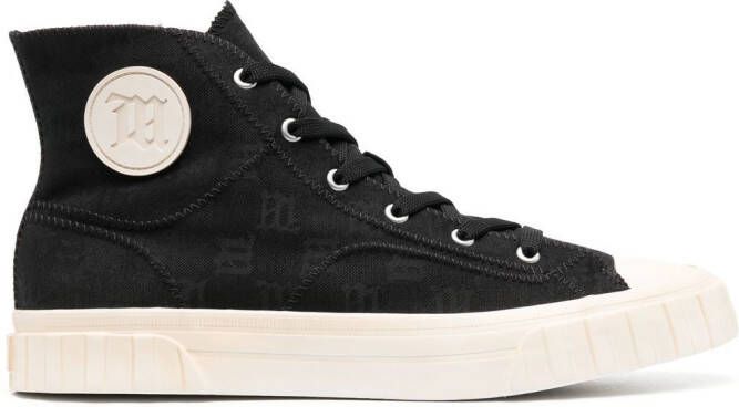 MISBHV monogram high-top sneakers Black