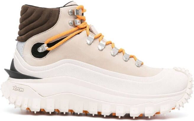 Moncler chunky-sole hiking boots Neutrals
