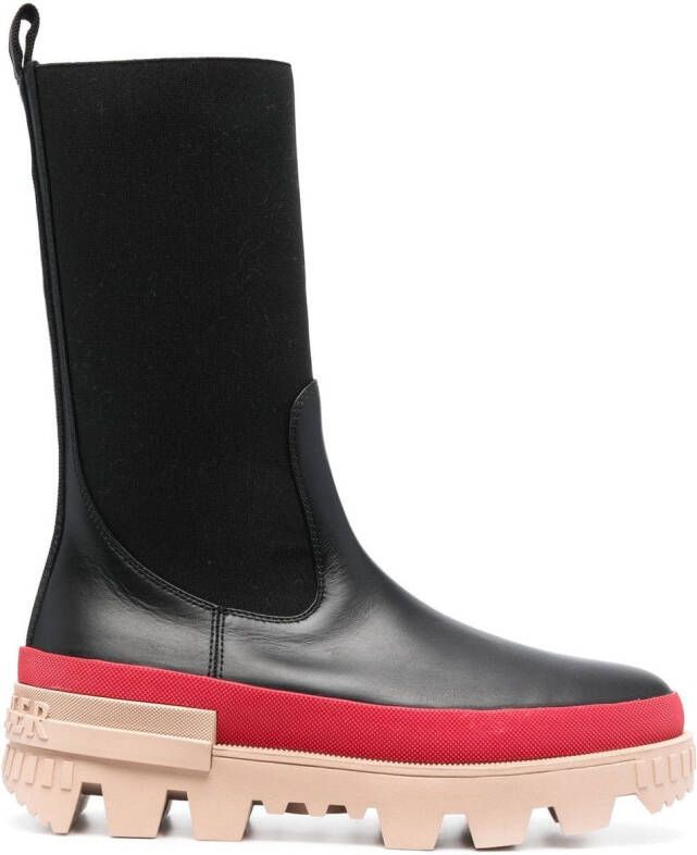 Moncler Neue Chelsea boots Black