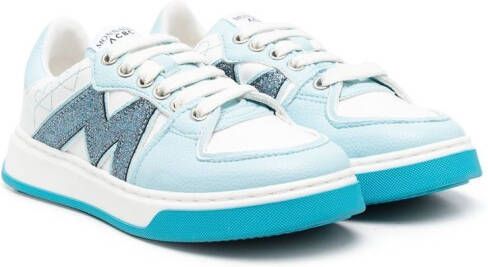 Monnalisa logo-patch low-top sneakers White