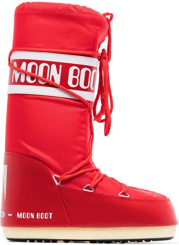 Moon Boot MB ICON NYLON Red
