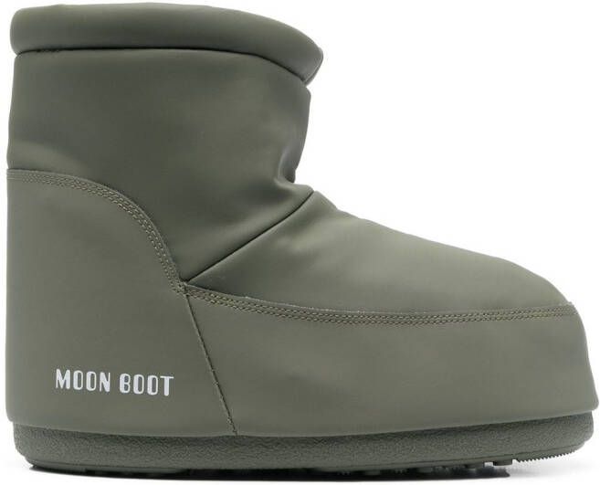Moon Boot Icon Low rubber boots Green