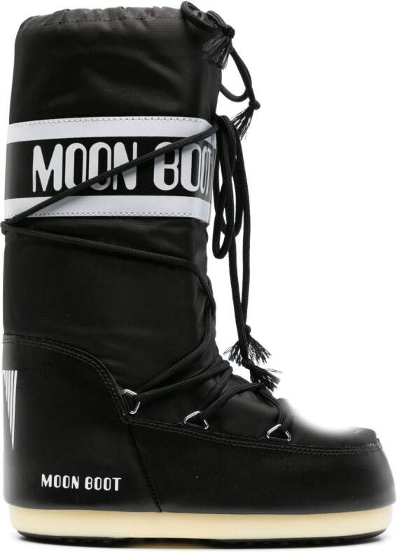 Moon Boot Icon padded boots Black