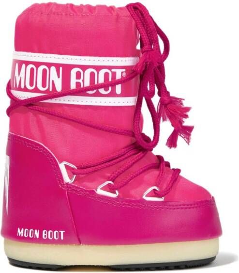 Moon Boot Kids Icon Mini snow boots Pink