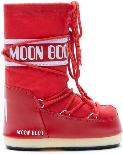 Moon Boot Kids Icon moon boots Red