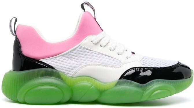 Moschino bubble-sole low-top sneakers White