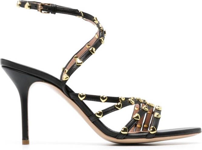 Moschino stud-embellishment 90mm sandals Black