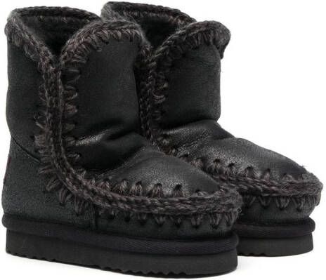 Mou Kids Eskimo ankle boots Black