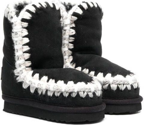 Mou Kids Eskimo ankle boots Black