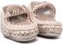 Mou Kids Eskimo metallic-effect boots Grey - Thumbnail 1