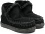 Mou Kids suede eskimo boots Black - Thumbnail 1