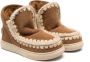 Mou Kids suede eskimo boots Brown - Thumbnail 1