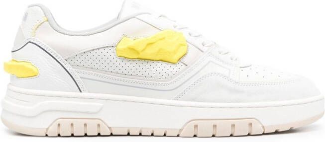 MSGM panelled low-top sneakers White