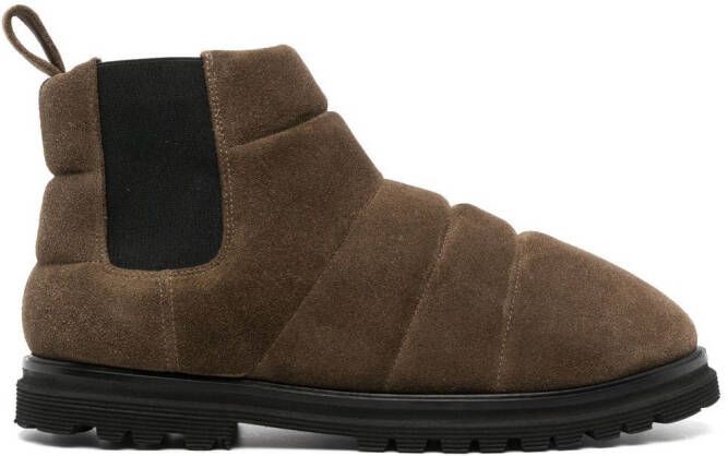 Nanushka quilted Chelsea boots Brown