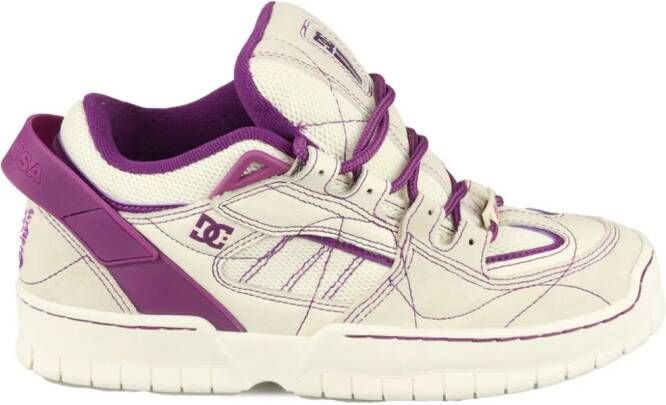 Needles x DC Shoes Spectre panelled sneakers Neutrals