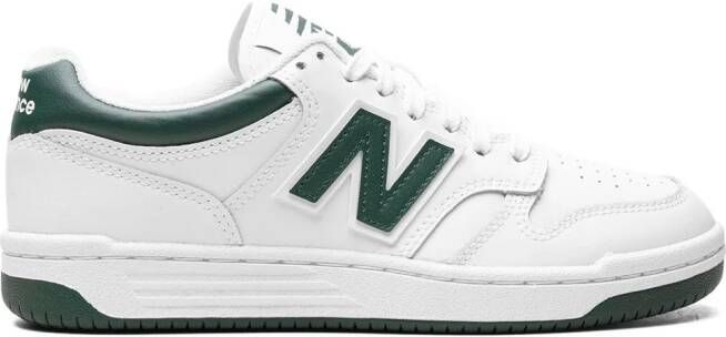 New Balance 480 "White Nightwatch Green" sneakers - Picture 2