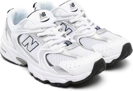 New Balance Kids 530 mesh sneakers White