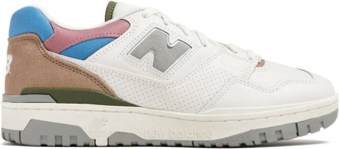 New Balance 550 colour-block leather sneakers White - Picture 9