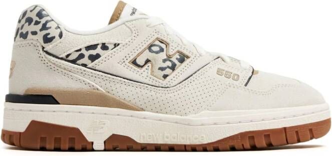 New Balance 550 colour-block leather sneakers White - Picture 10