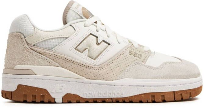 New Balance 550 colour-block leather sneakers White - Picture 3