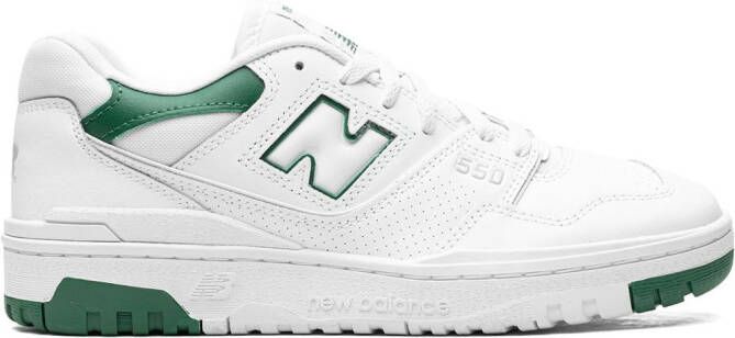 New Balance 550 "White Green Cream" sneakers