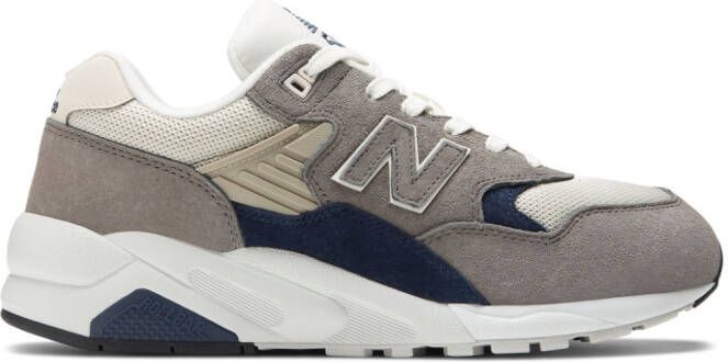 New Balance 574 Core "Grey White Silver" sneakers Neutrals - Picture 4