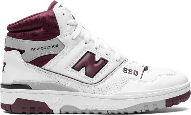 New Balance 650 "Burgundy" White