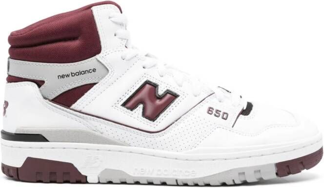 New Balance 550 panelled leather sneakers White - Picture 2
