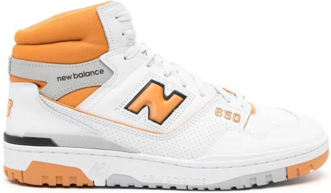 New Balance 650 high-top sneakers White - Picture 2