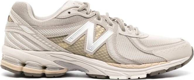 New Balance 860 panelled mesh sneakers Neutrals - Picture 3