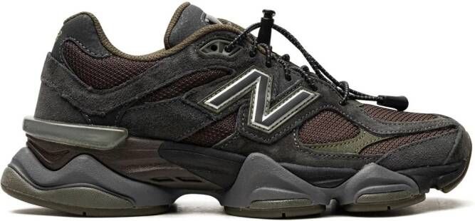 New Balance 9060 "Blacktop Dark Moss Black" sneakers Brown
