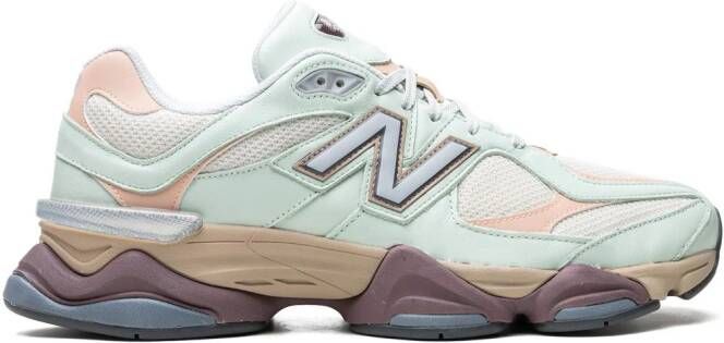 New Balance 576 panelled suede sneakers Red - Picture 2